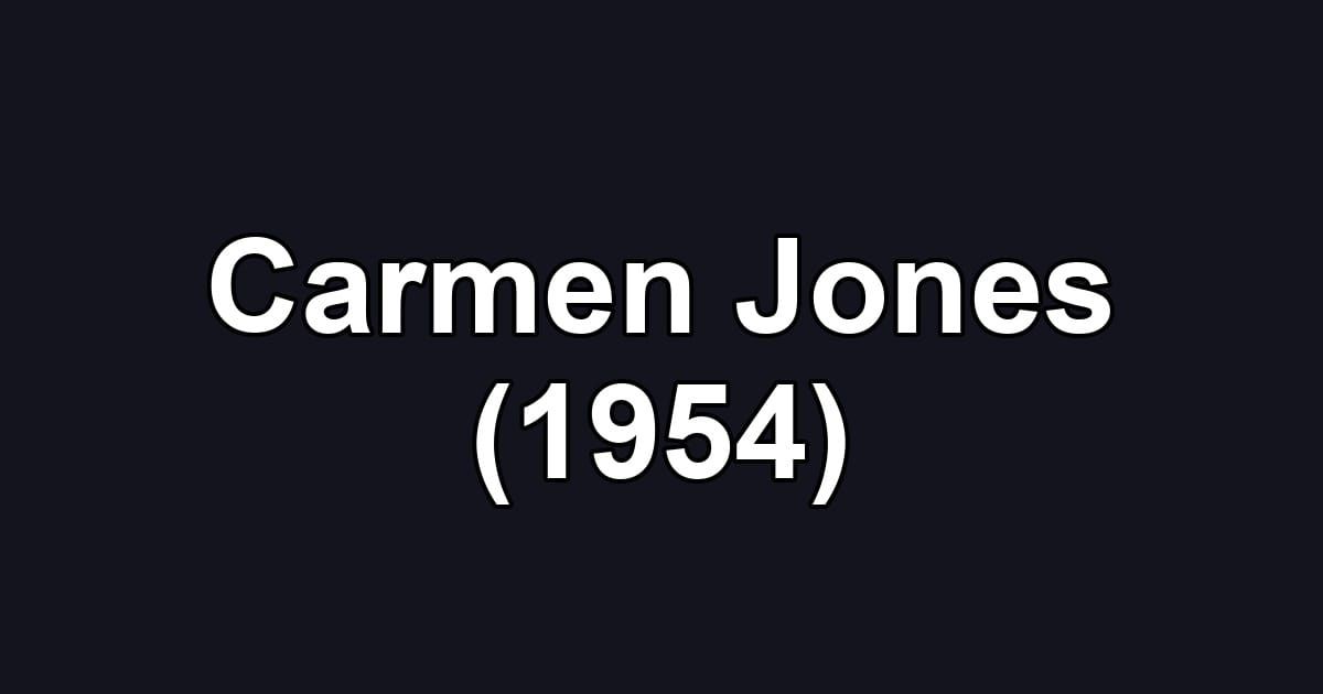 Carmen Jones (1954)