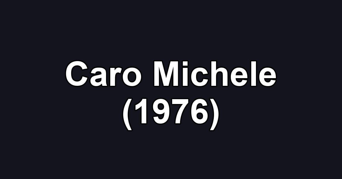 Caro Michele (1976)