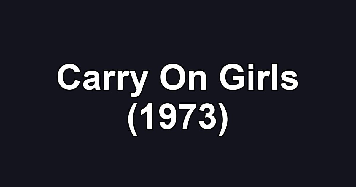 Carry On Girls (1973)