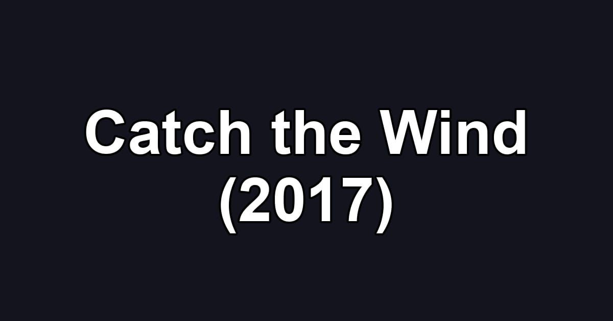 Catch the Wind (2017)