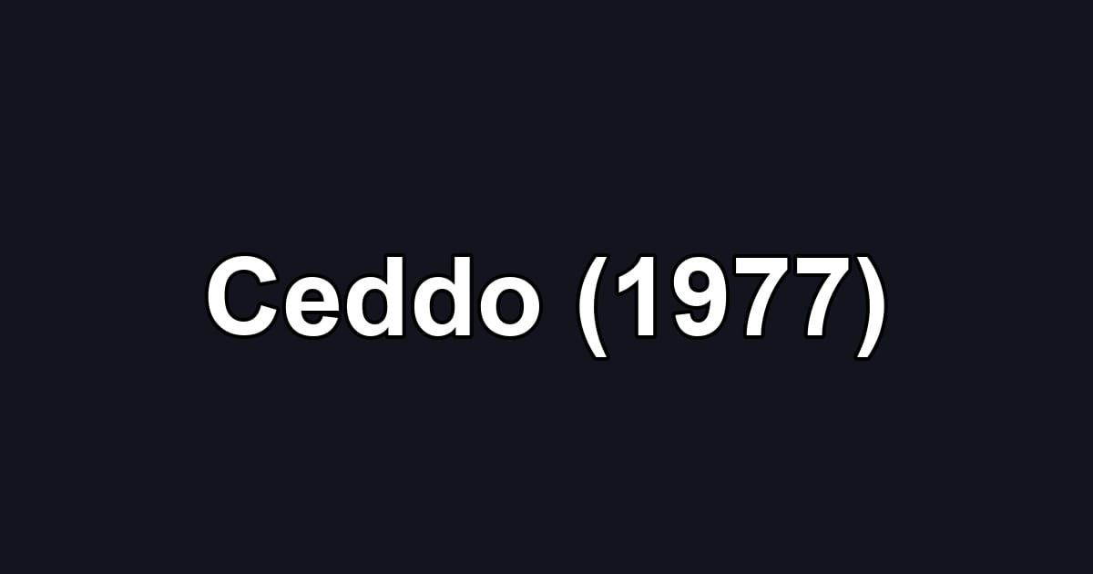 Ceddo (1977)