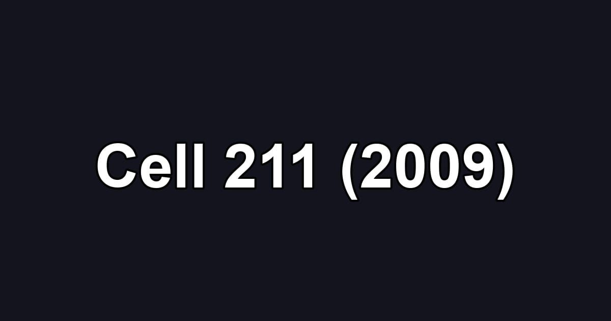 Cell 211 (2009)