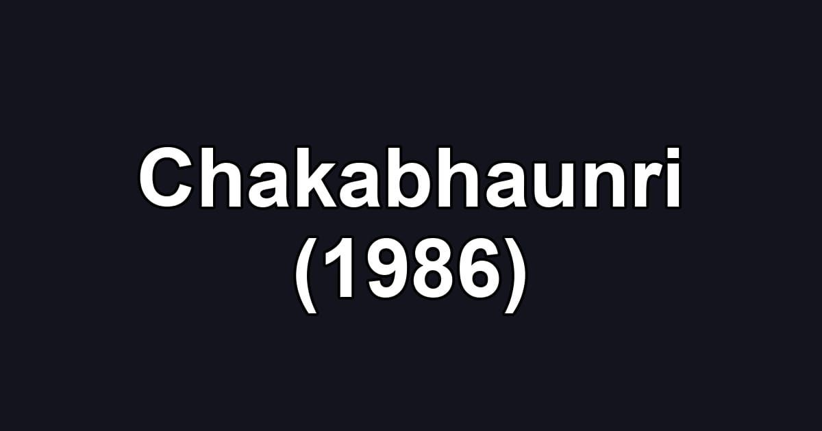 Chakabhaunri (1986)