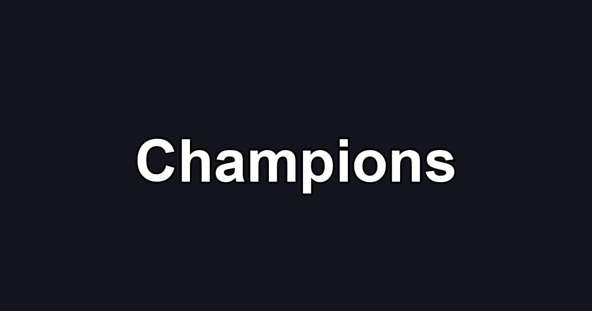 Champions