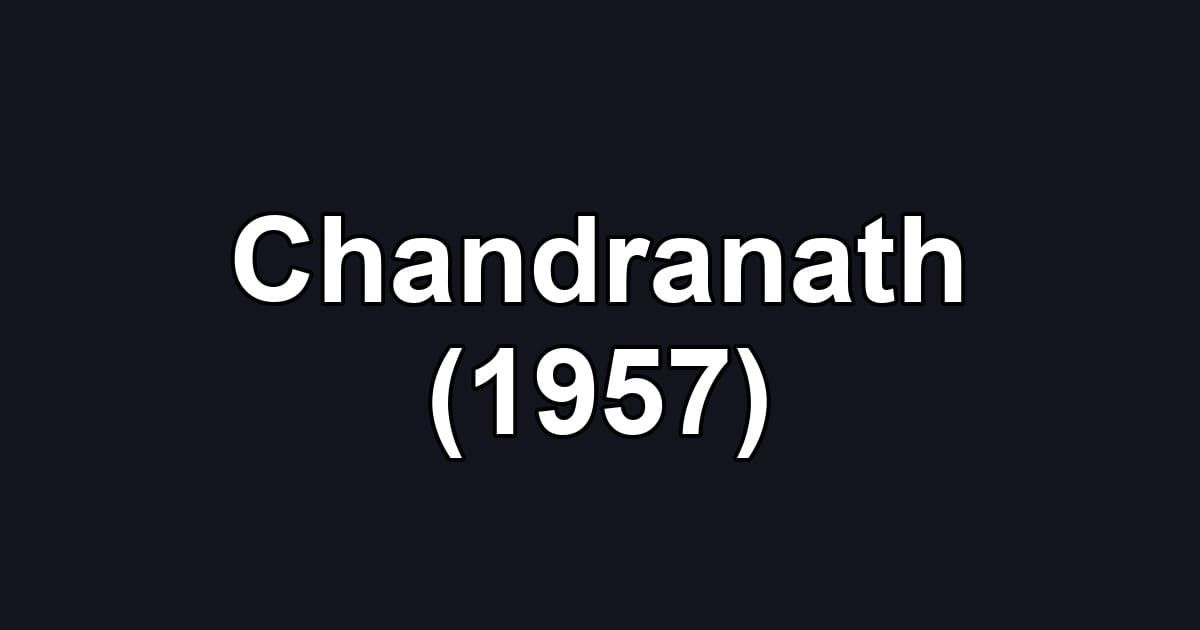 Chandranath (1957)