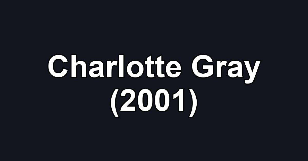 Charlotte Gray (2001)