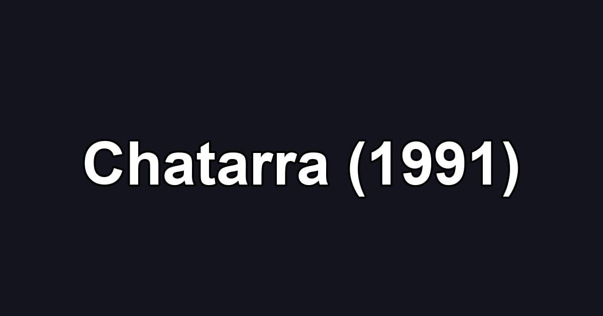 Chatarra (1991)