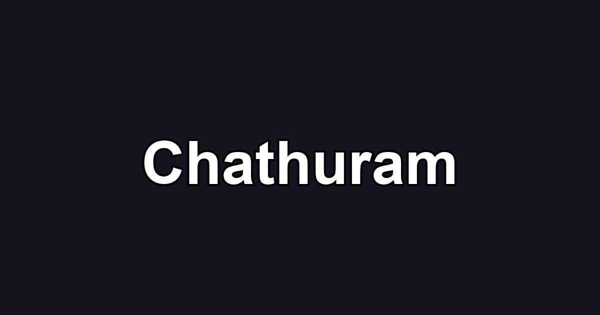 Chathuram