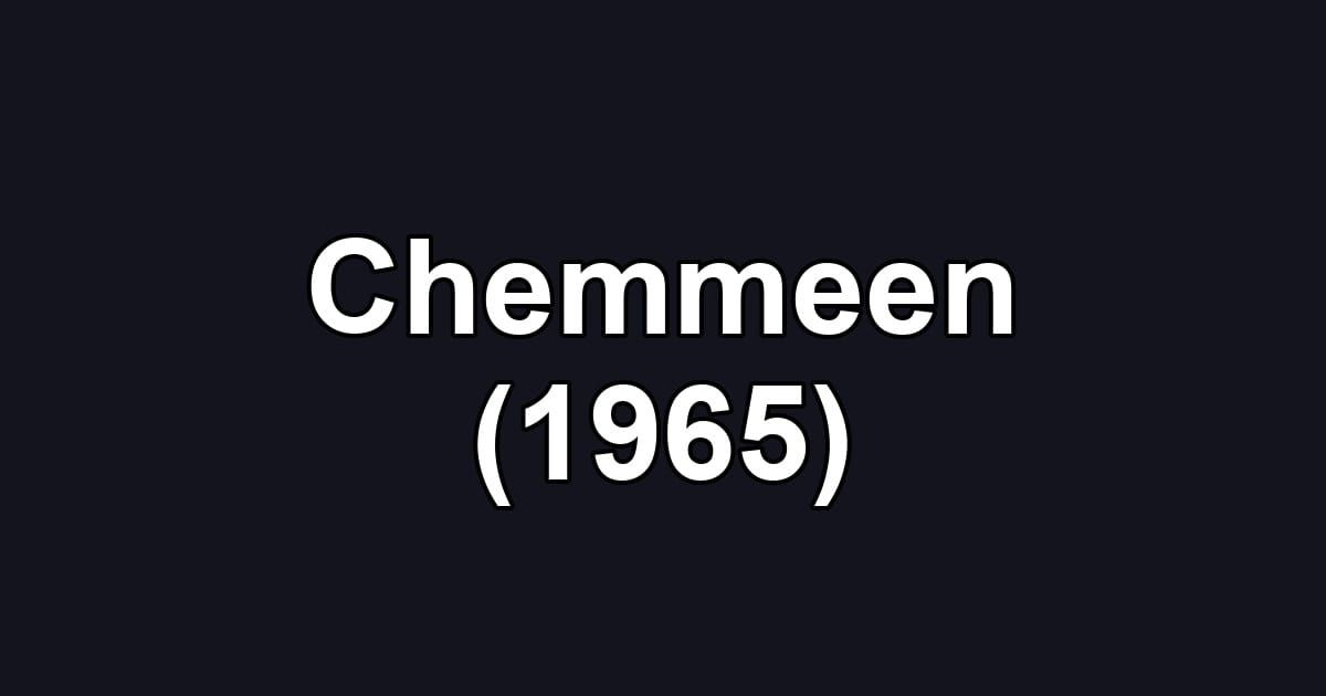 Chemmeen (1965)