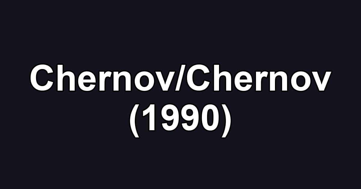 Chernov/Chernov (1990)