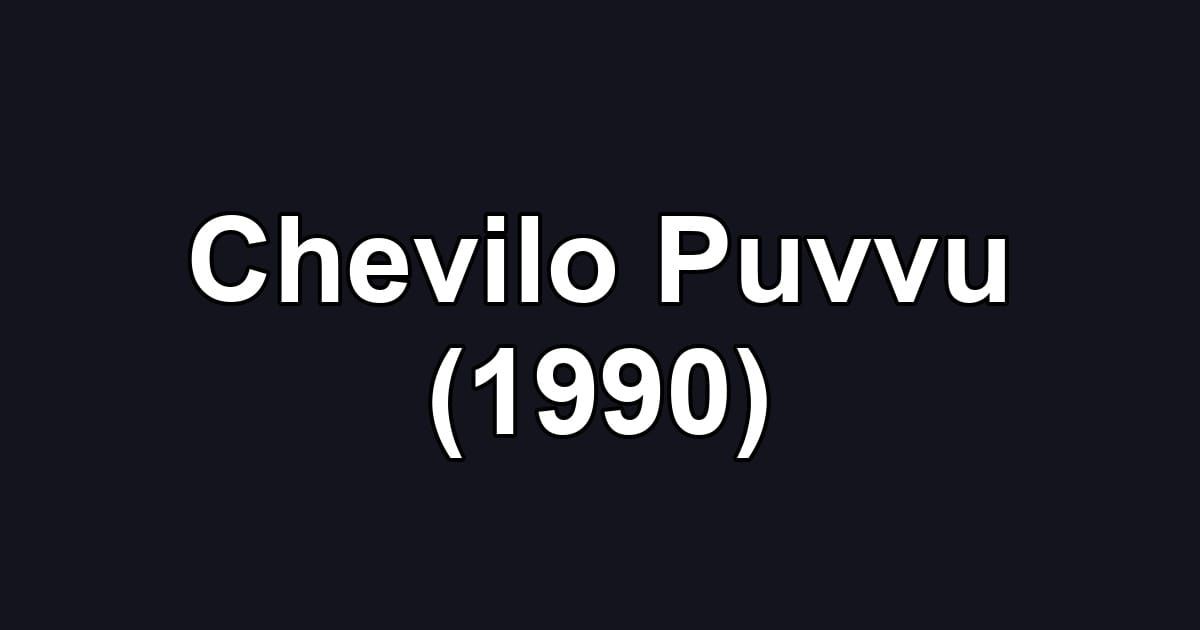 Chevilo Puvvu (1990)
