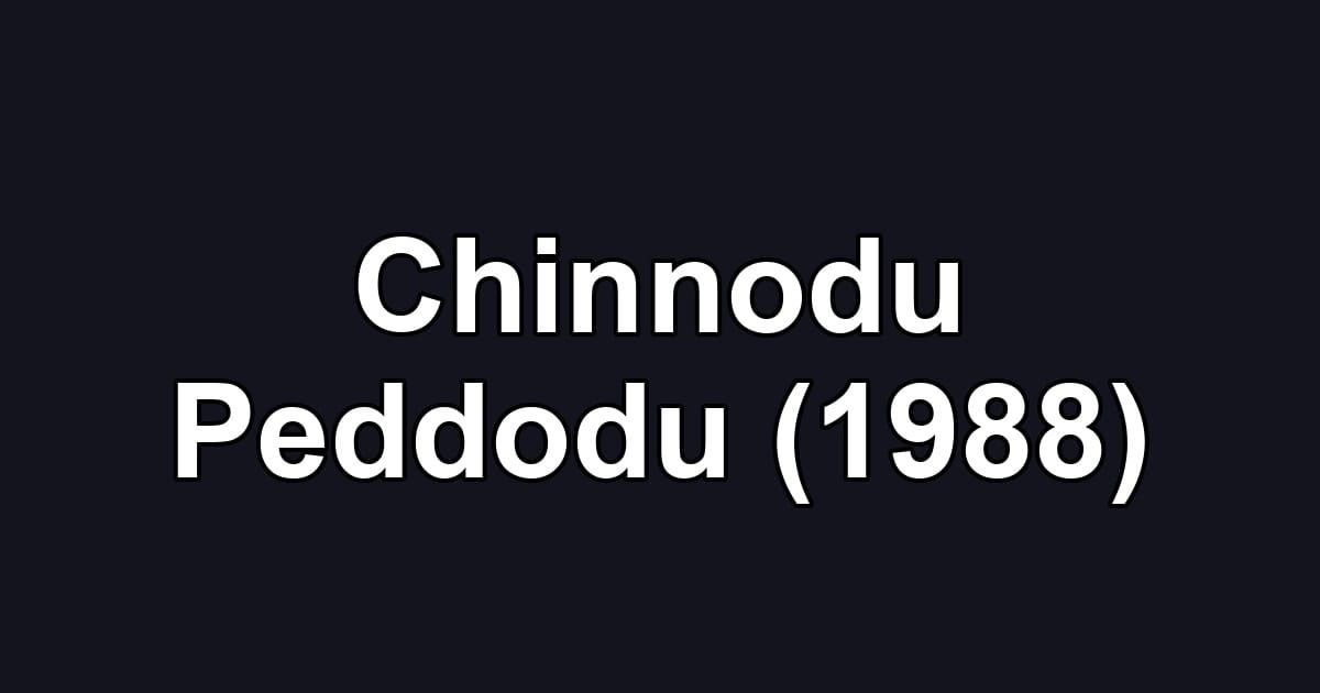 Chinnodu Peddodu (1988)