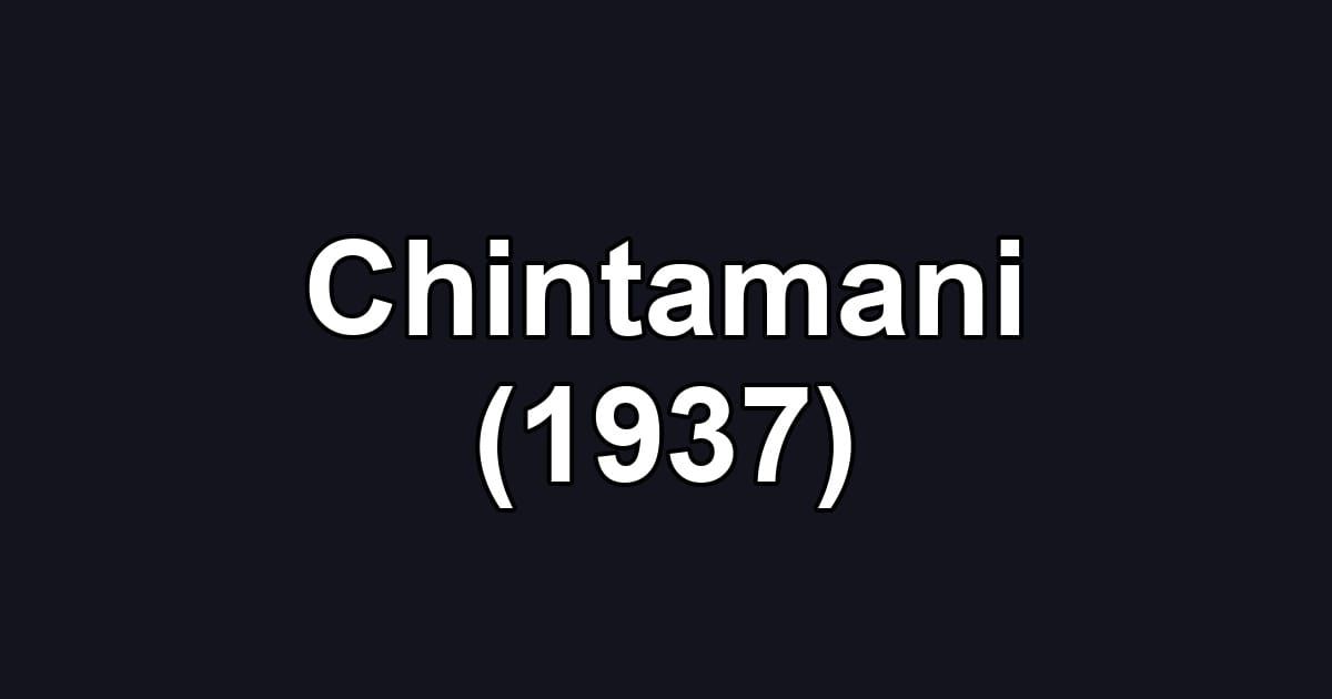 Chintamani (1937)