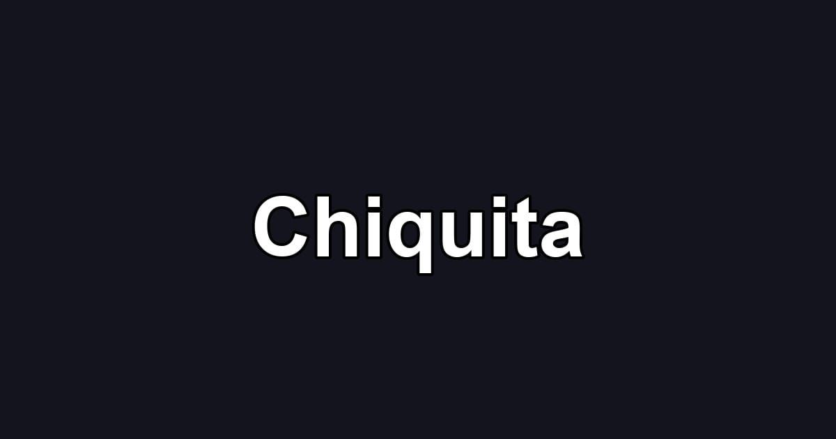 Chiquita