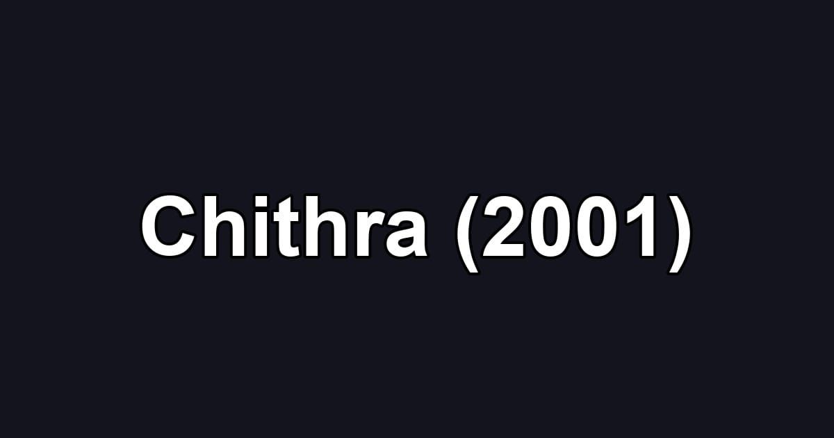 Chithra (2001)