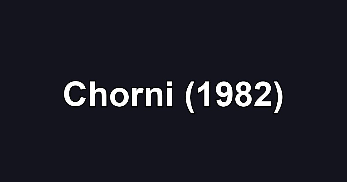 Chorni (1982)