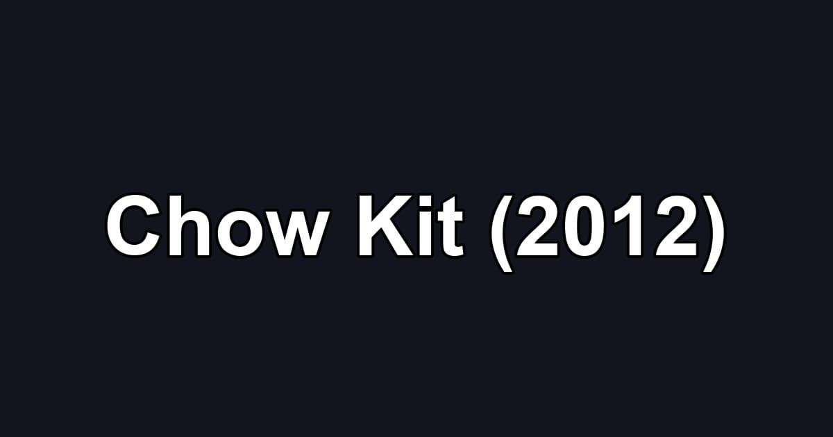 Chow Kit (2012)