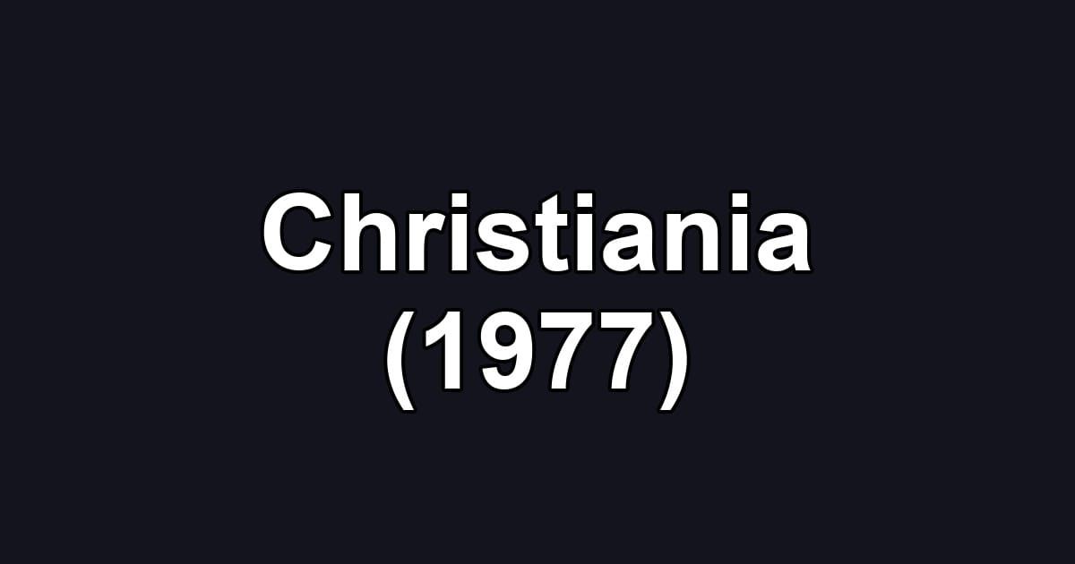 Christiania (1977)