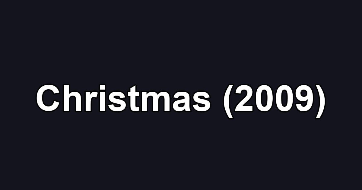 Christmas (2009)