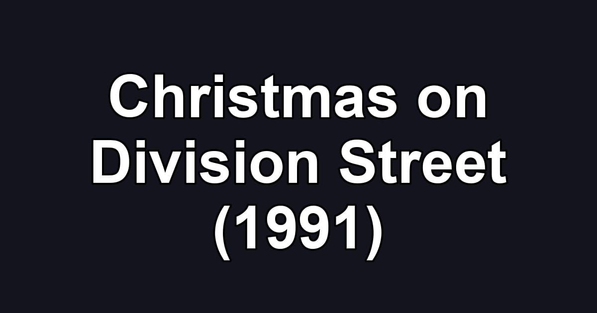 Christmas on Division Street (1991)