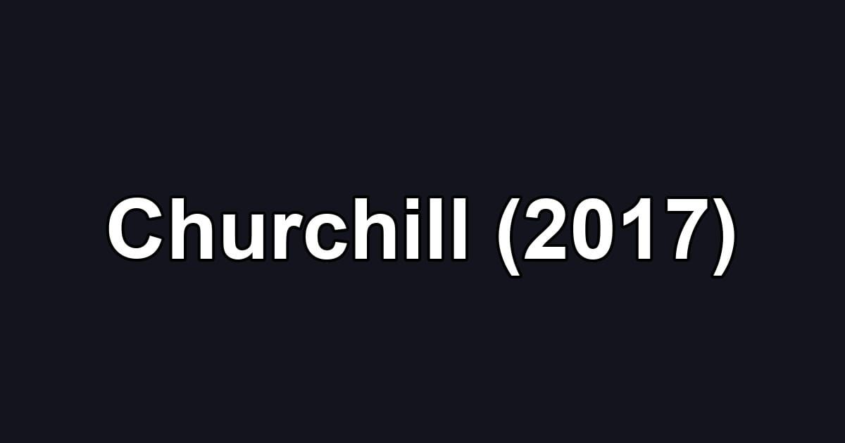 Churchill (2017)