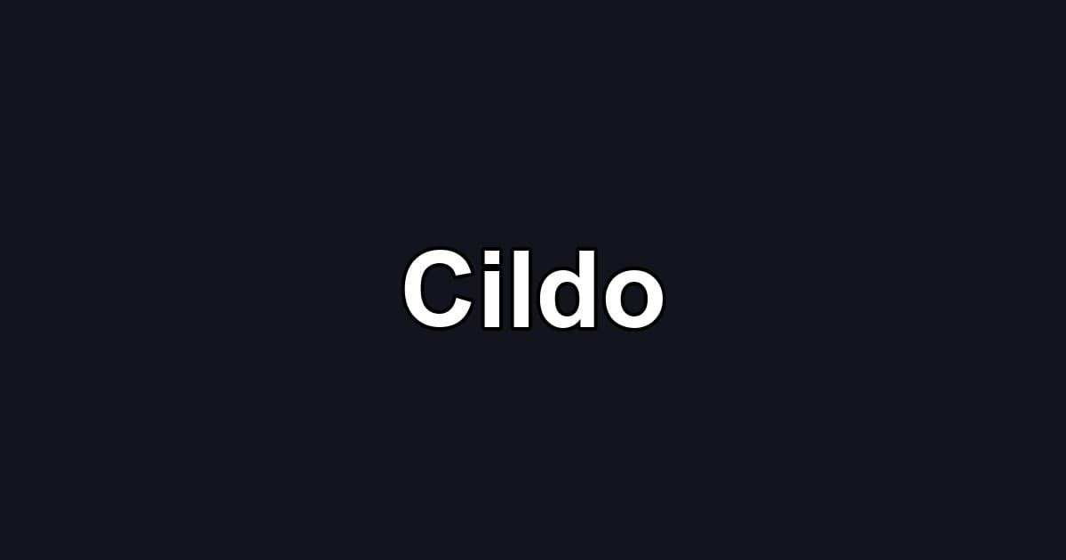 Cildo