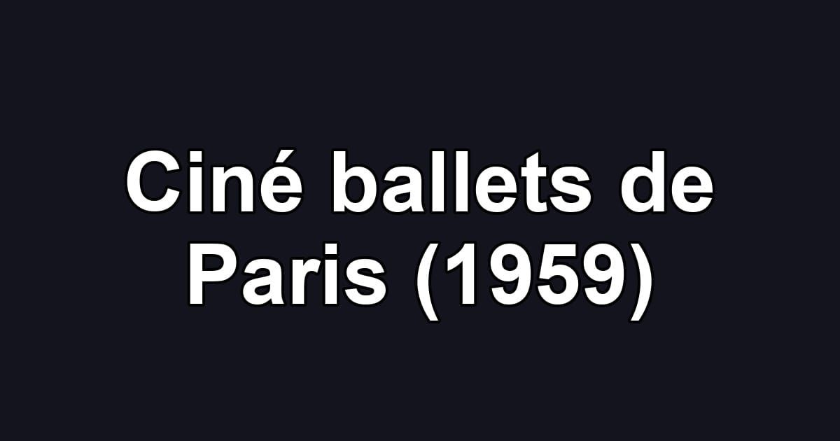 Ciné ballets de Paris (1959)