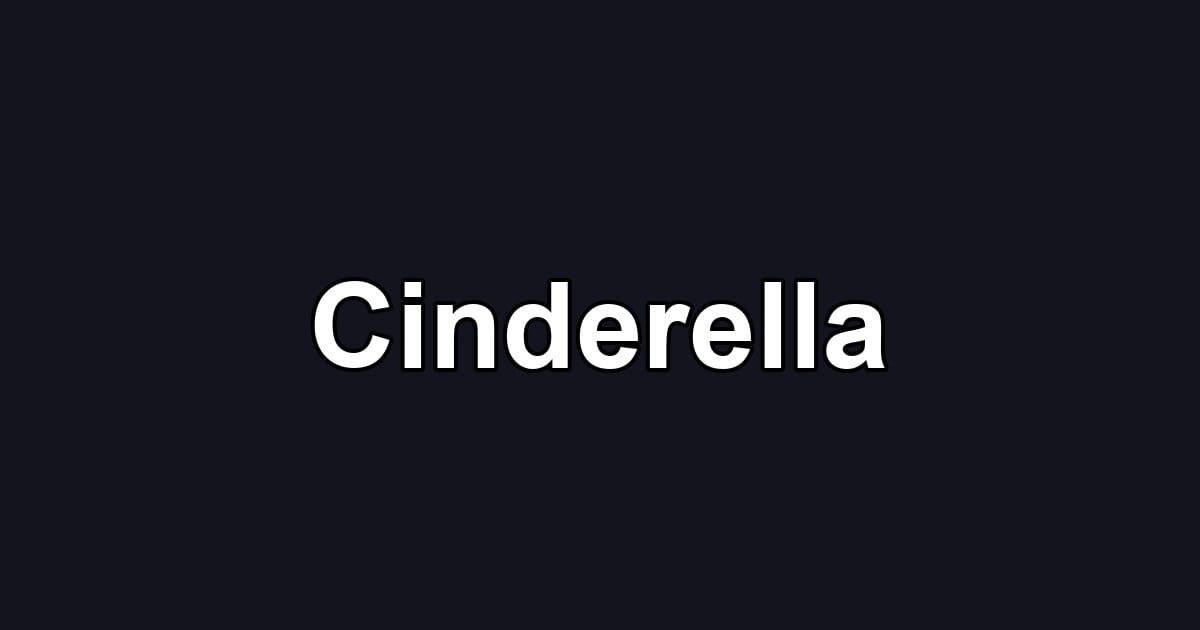 Cinderella