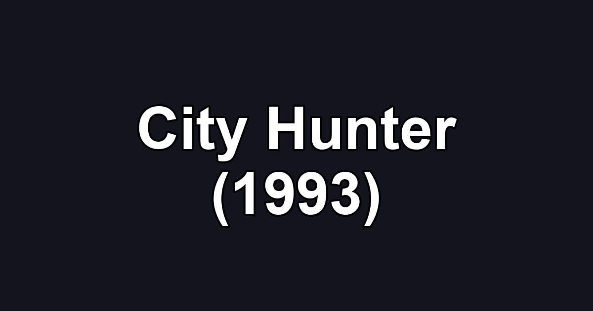City Hunter (1993)