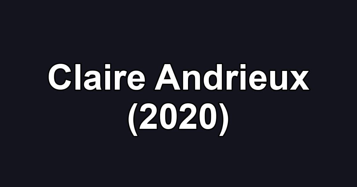 Claire Andrieux (2020)