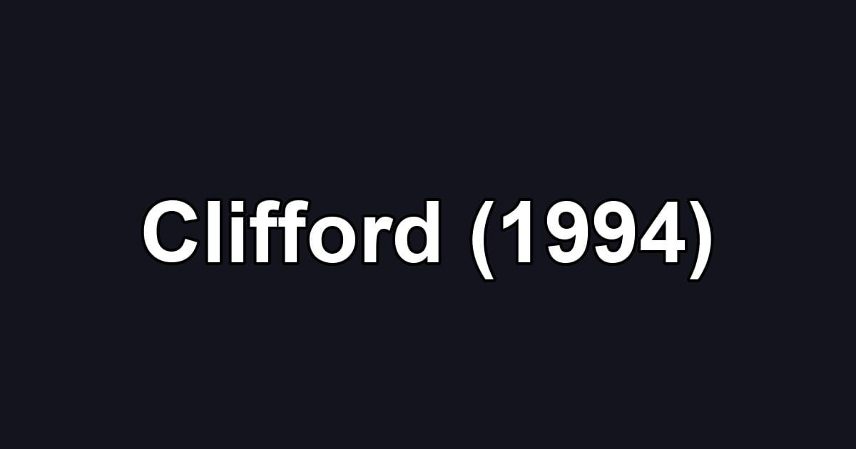 Clifford (1994)