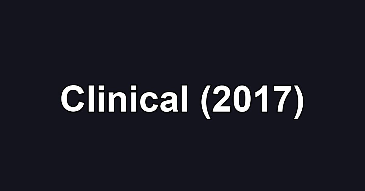 Clinical (2017)