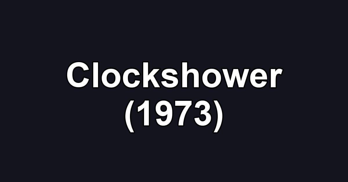 Clockshower (1973)