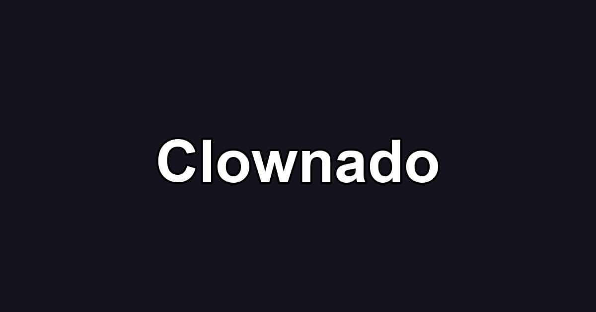 Clownado