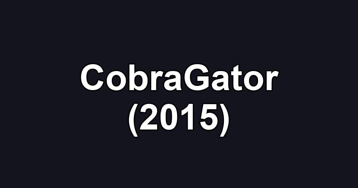 CobraGator (2015)