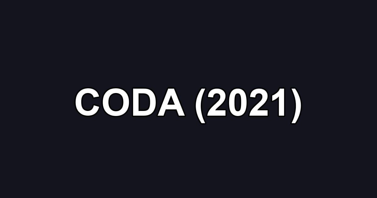 CODA (2021)