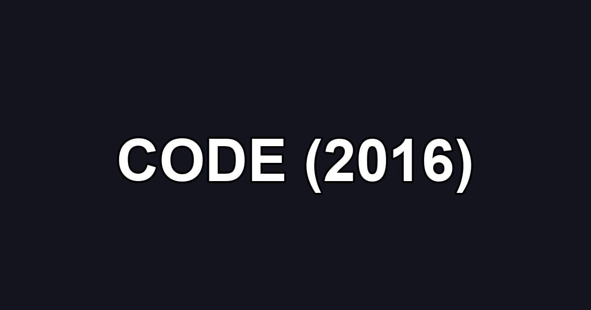 CODE (2016)