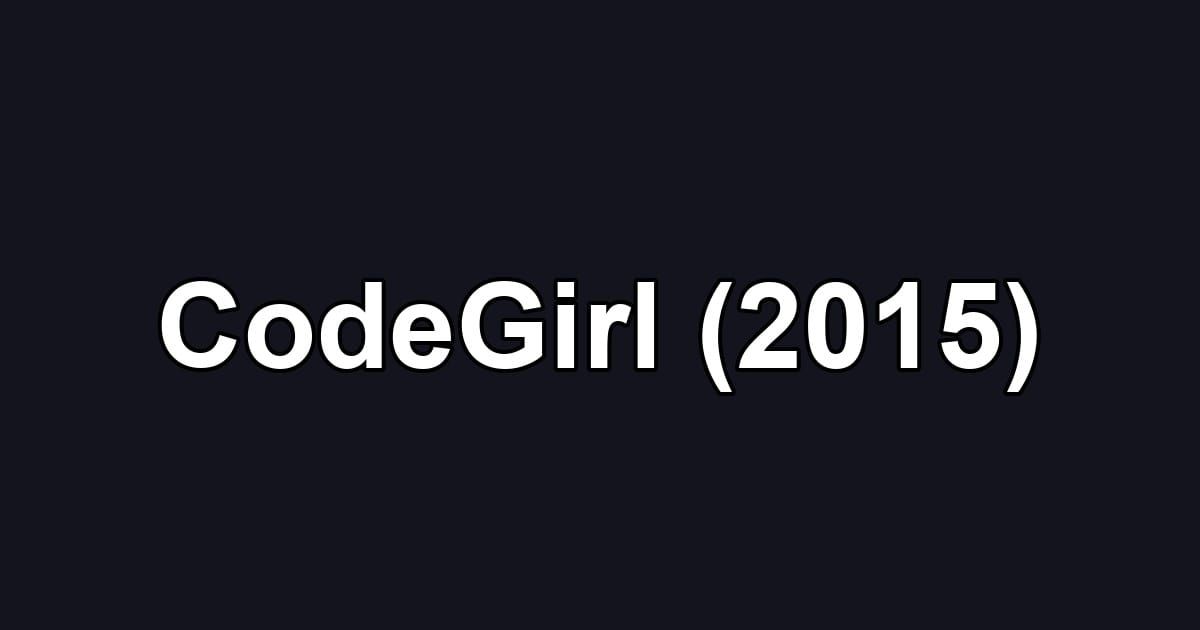 CodeGirl (2015)