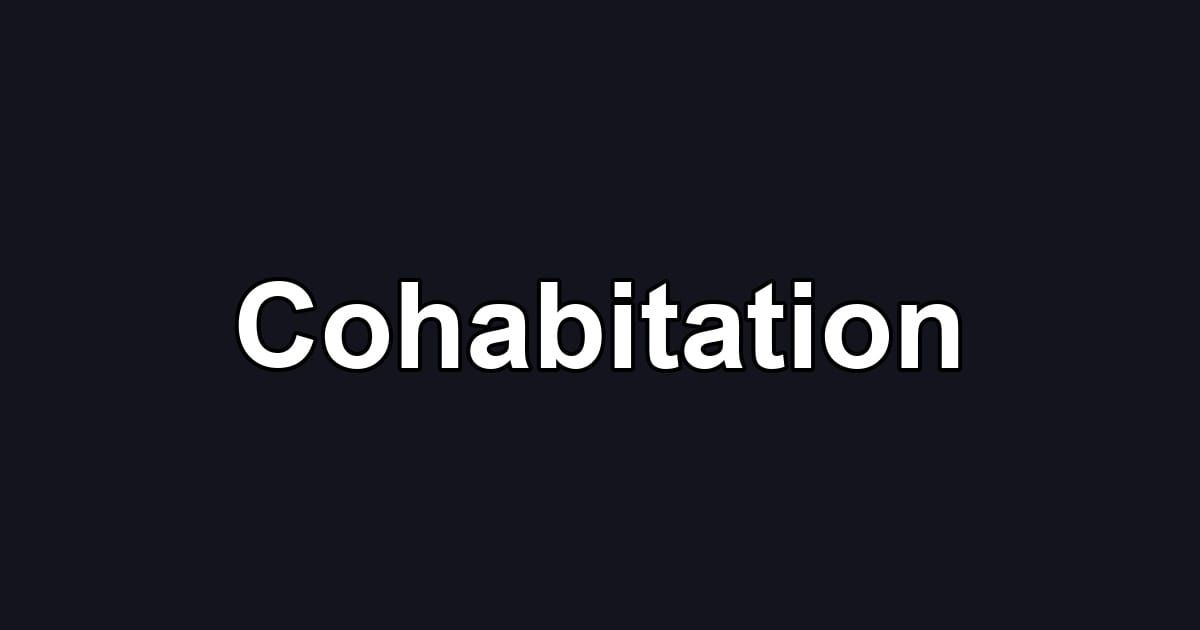 Cohabitation