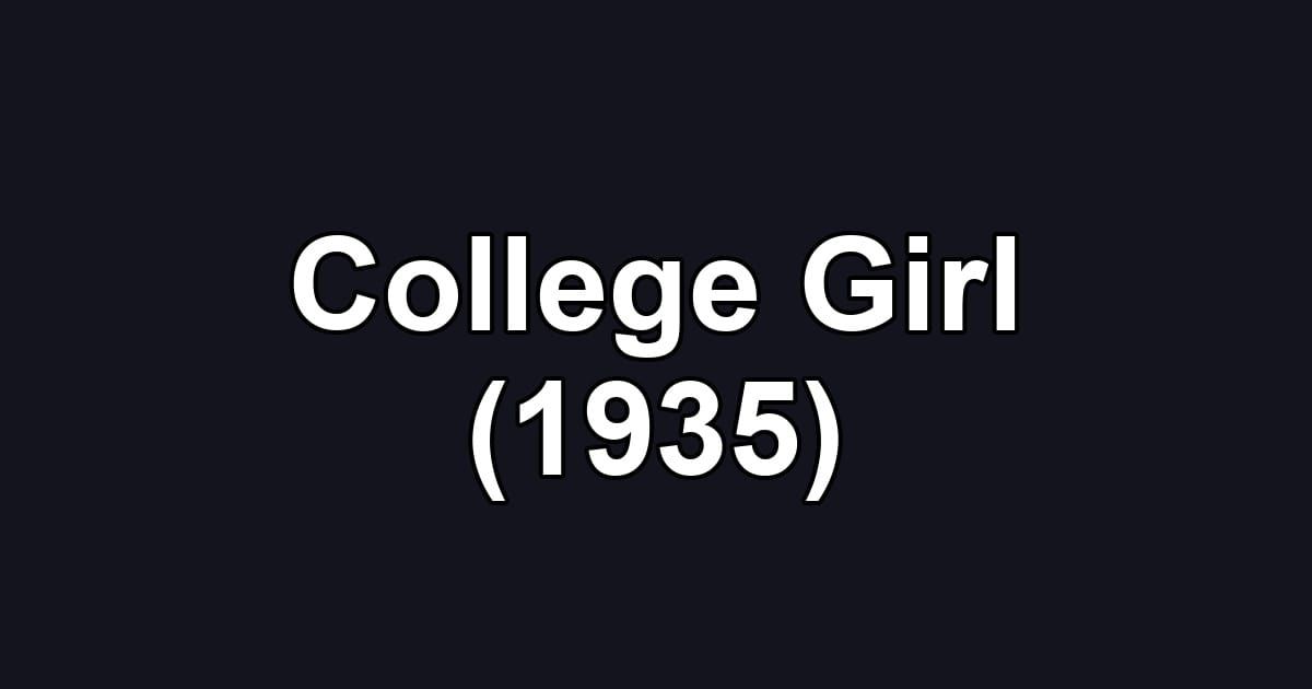 College Girl (1935)