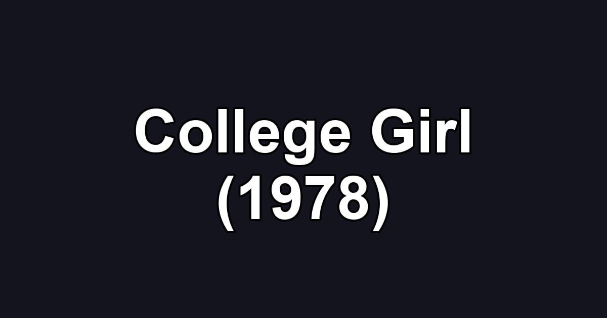 College Girl (1978)