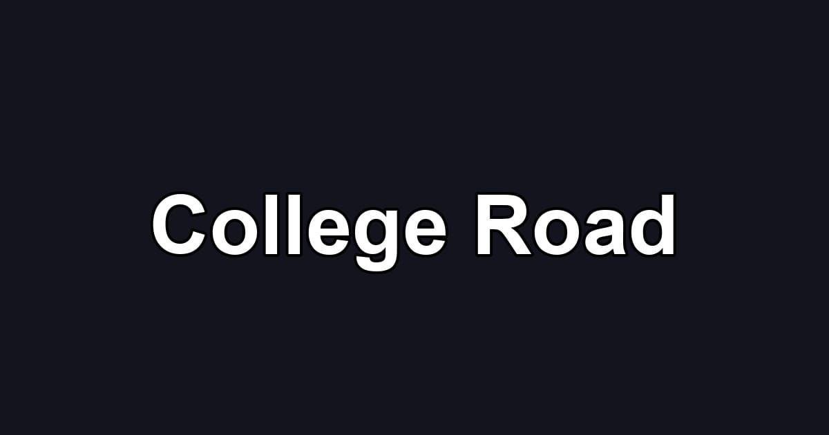 College Road
