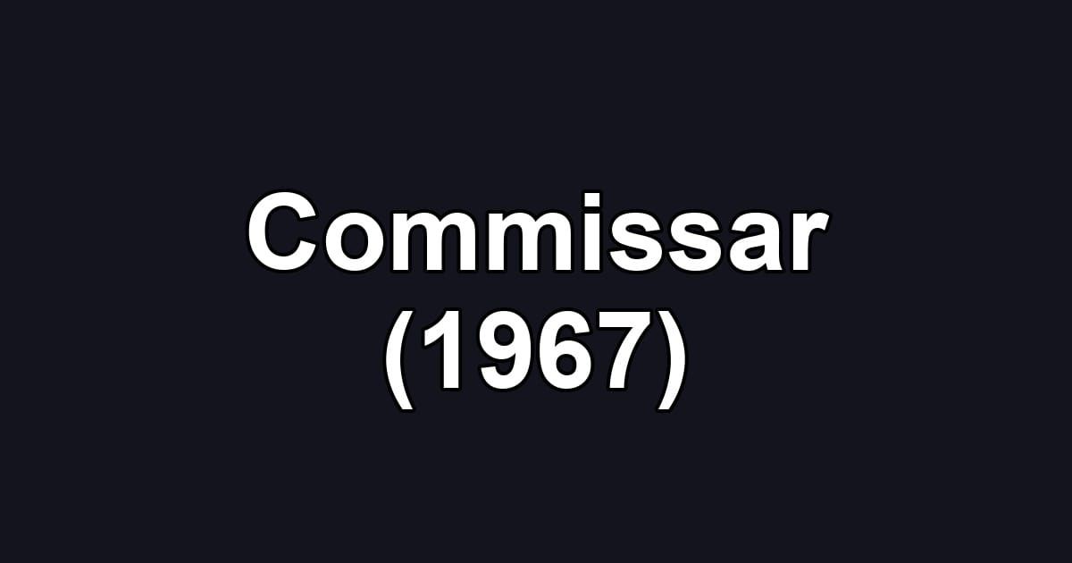Commissar (1967)