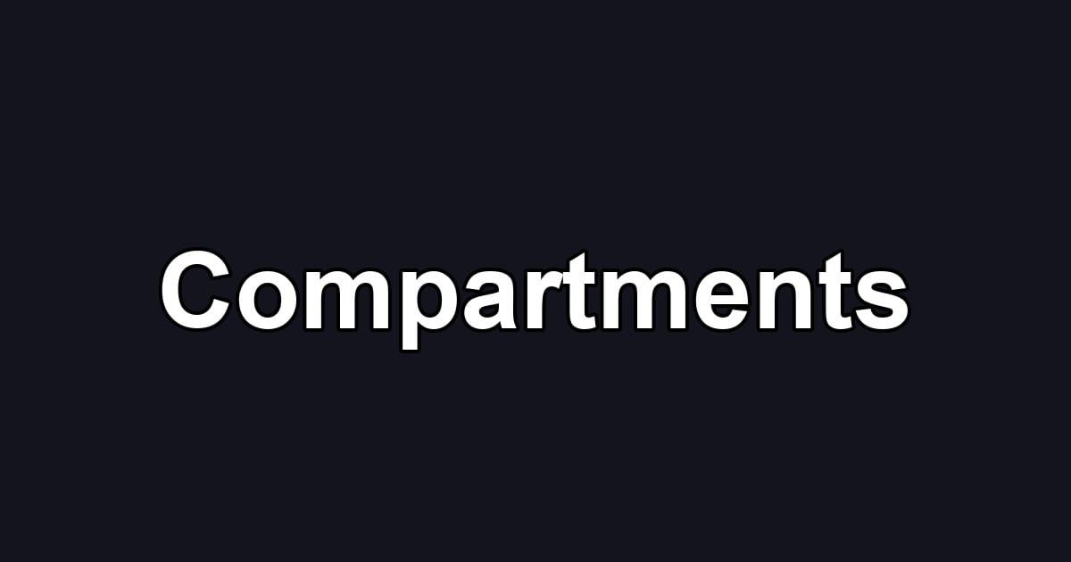Compartments