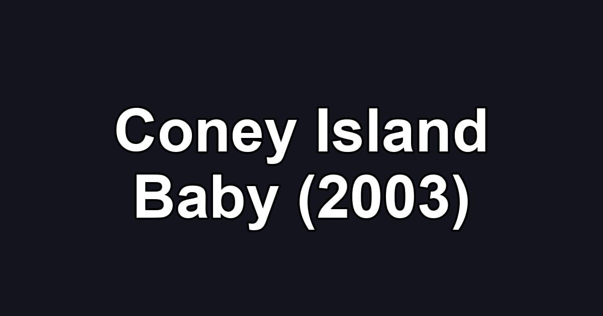 Coney Island Baby (2003)