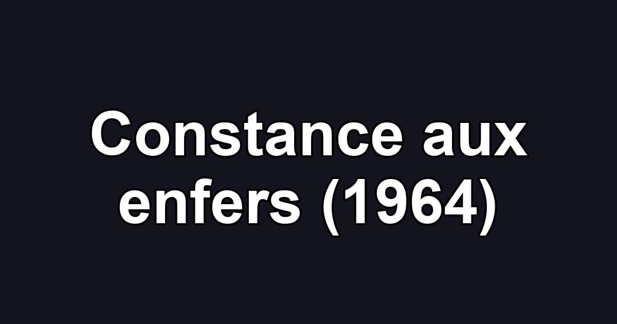 Constance aux enfers (1964)