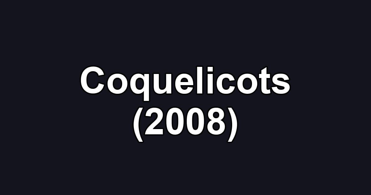 Coquelicots (2008)