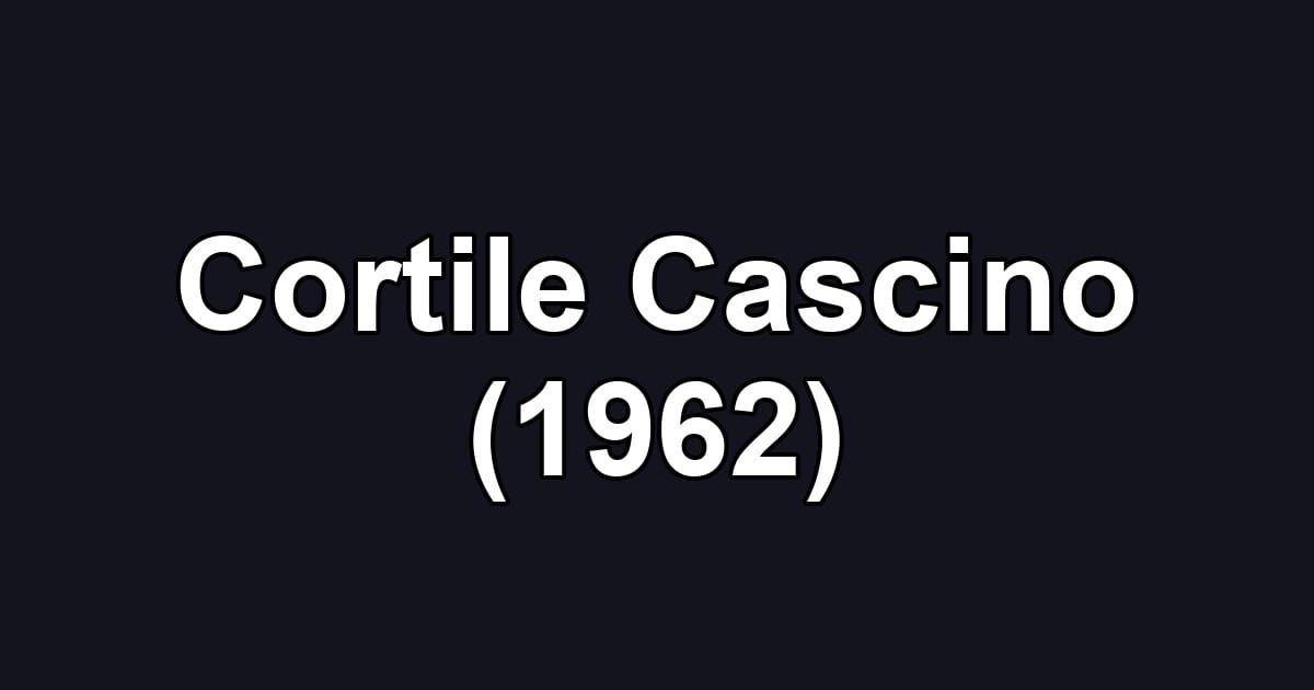 Cortile Cascino (1962)
