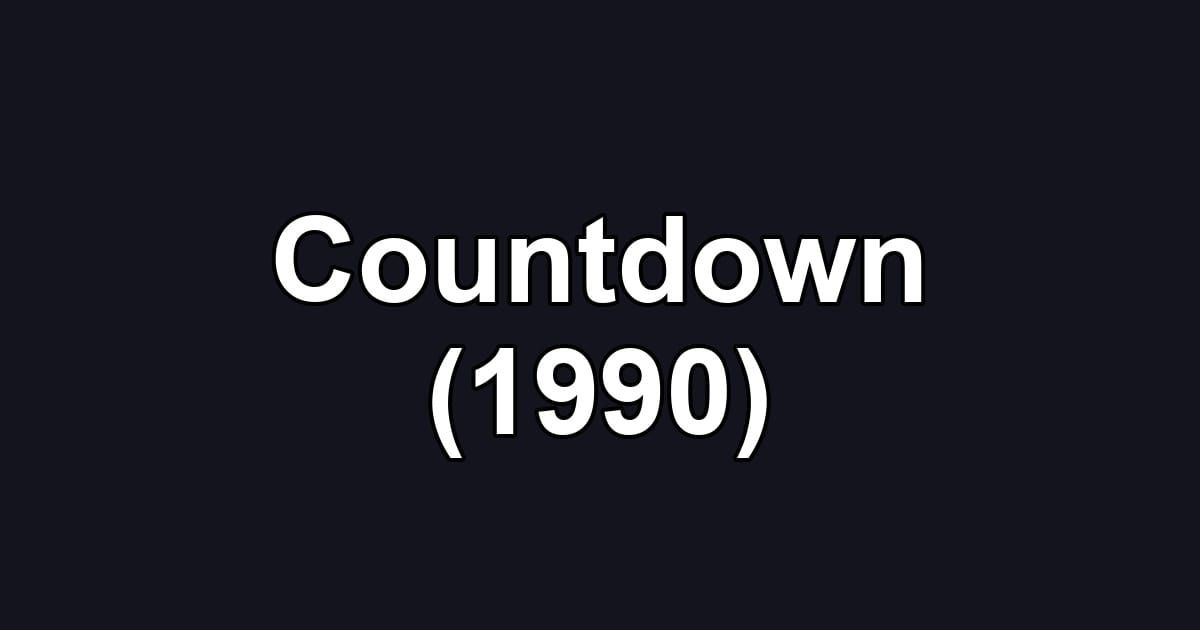 Countdown (1990)