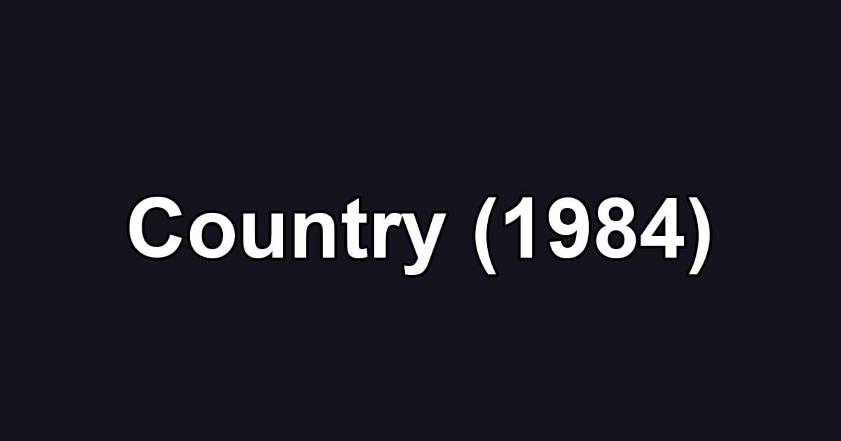 Country (1984)